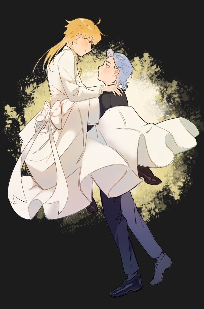 shuubokugin's tweet image. Re-take wedding photo 📸