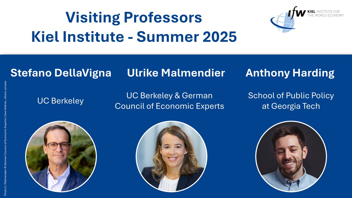 We’re thrilled to welcome Ulrike Malmendier &amp; Stefano DellaVigna, who just started this week as visiting professors in our Berlin office!
Earlier this month, Anthony Harding joined us, &amp; will be around a few more days.
Great to have such outstanding scholars with us this summer!