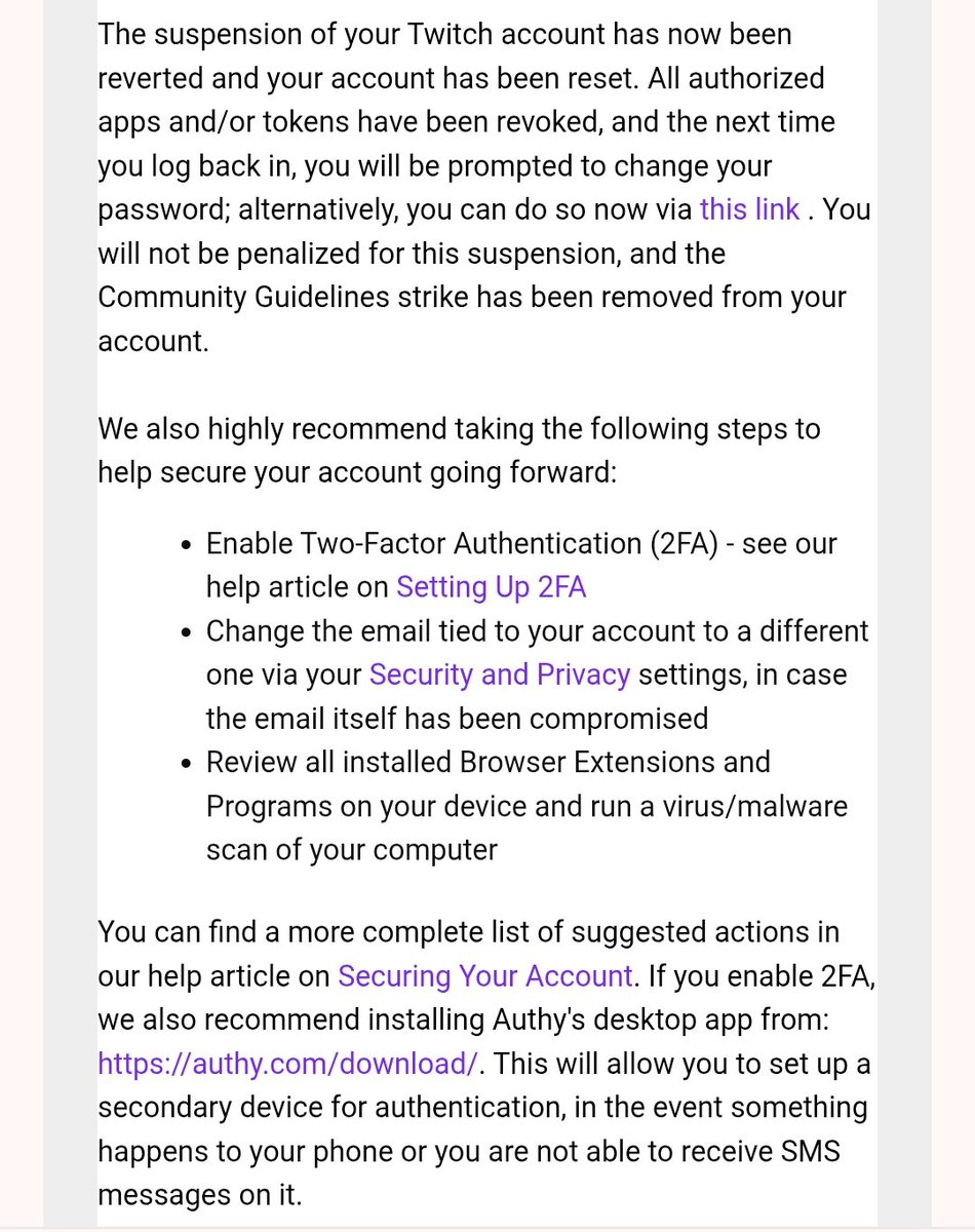 And to think I'll lose all of my efforts... 

It's a pleasure that I get my Twitch account back 🥹