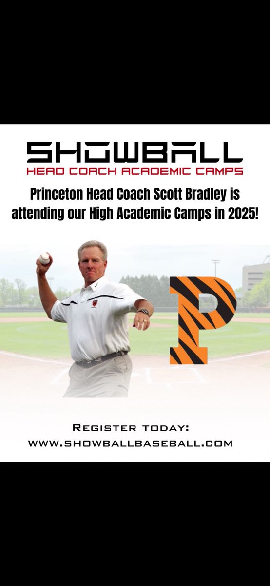 ShowBallCamps's tweet image. Be seen by Harvard, Penn and Princeton Head Coaches at Showball Aug 4-5 and Aug 6-7 in Medford, NY! @HarvardBaseball @PennBaseball @PUTigerBaseball @johnyurkow1 @CoachBradley9 @IvyLeague @d1baseball @ABCA1945