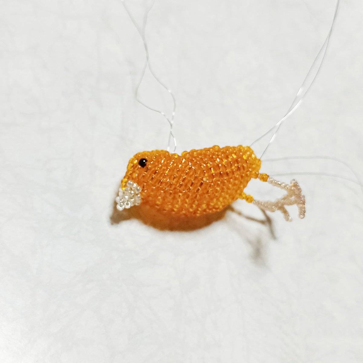 beaded_bird's tweet image. ♪カナリア♪〜♫
#カナリア #小鳥 #シードビーズ #ハンドメイド #minne