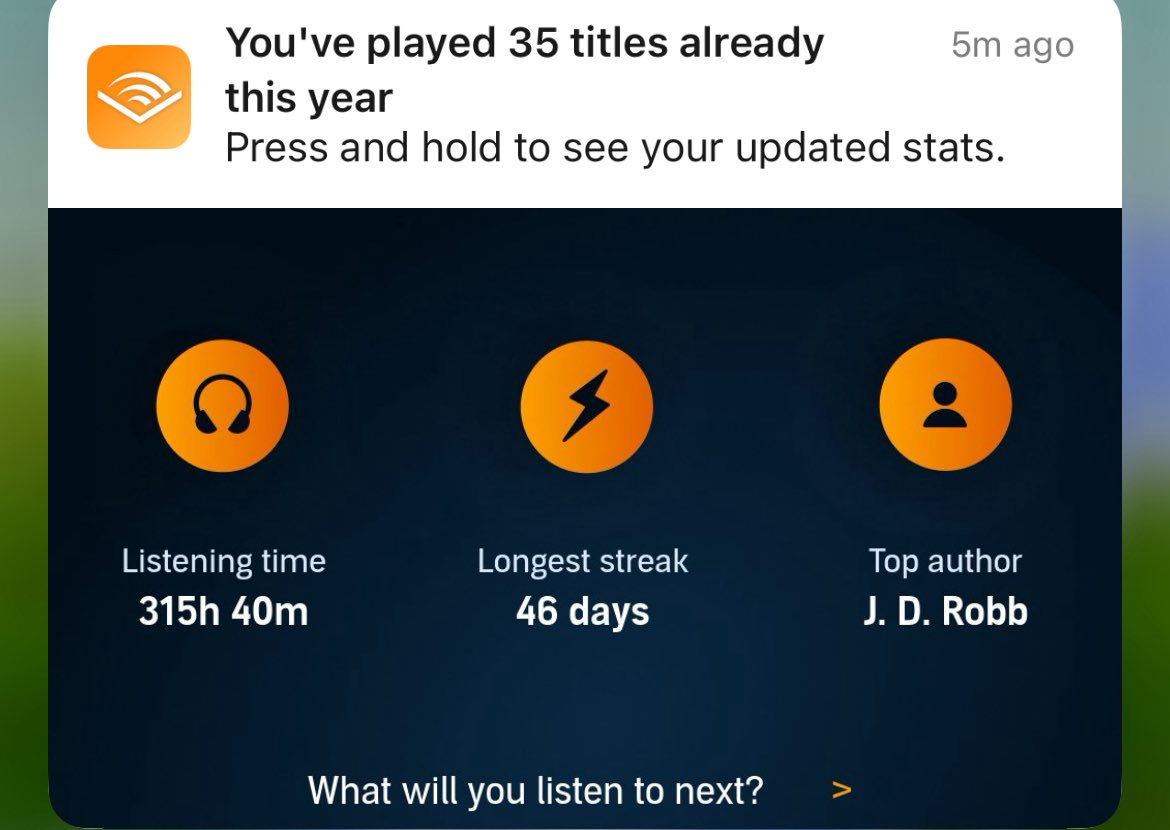 grabthisbook's tweet image. Love me an audiobook 😍