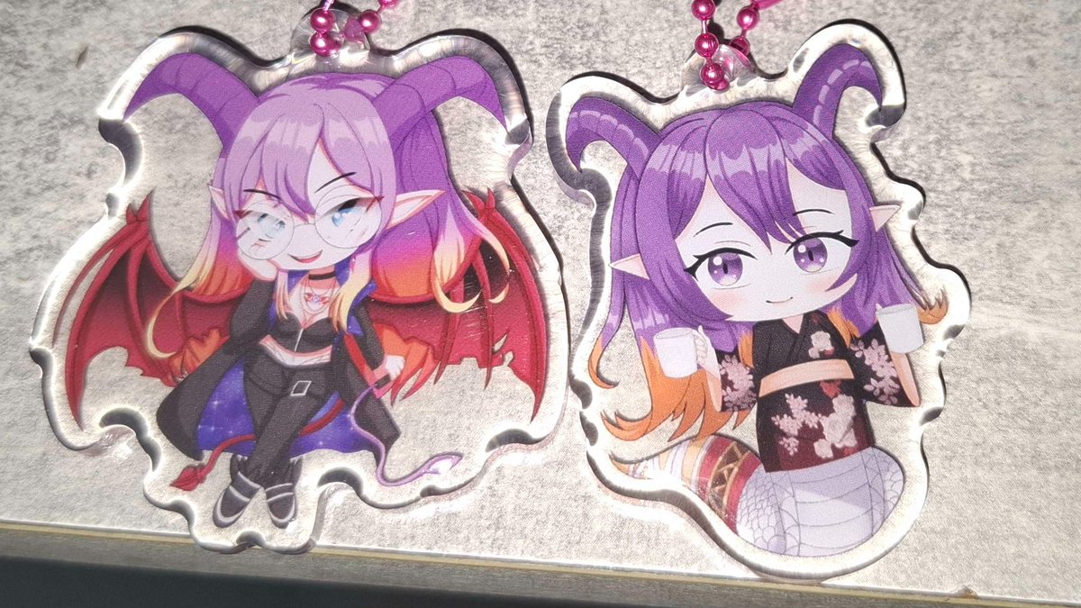 was haben wir den da? Meine neuen Keychains! Wuhuuuuuuuu