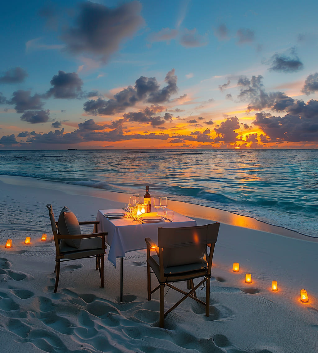 Romantic setting ˜