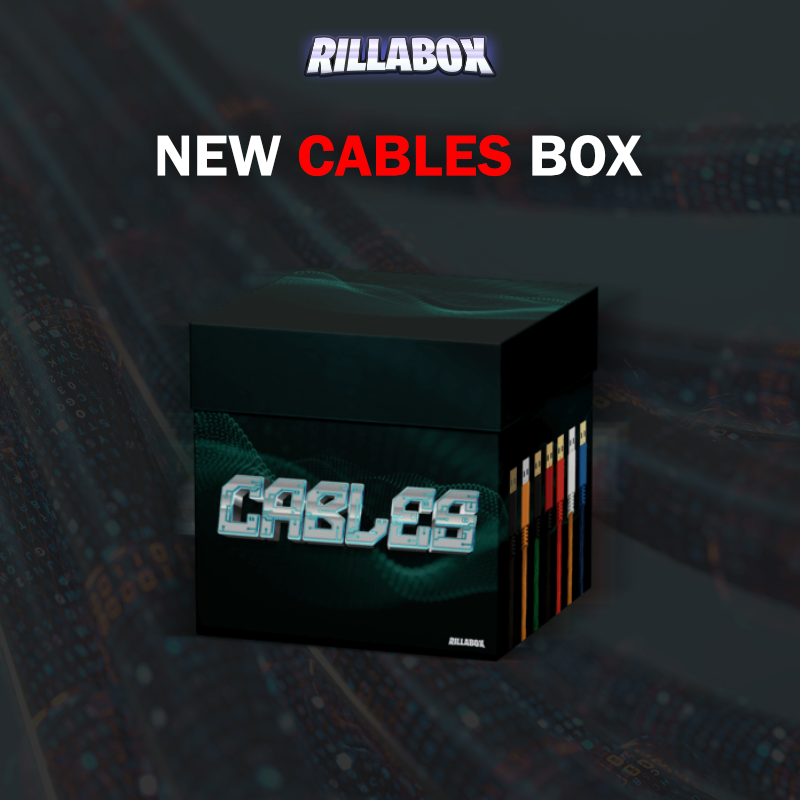 NEW BOX - CABLES!⚙️

You ask, we listen. Another box under $1 available on RillaBox for you to recycle your last bit of balance🤖

Reply below if you would OPEN this box to win FREE credit👇
