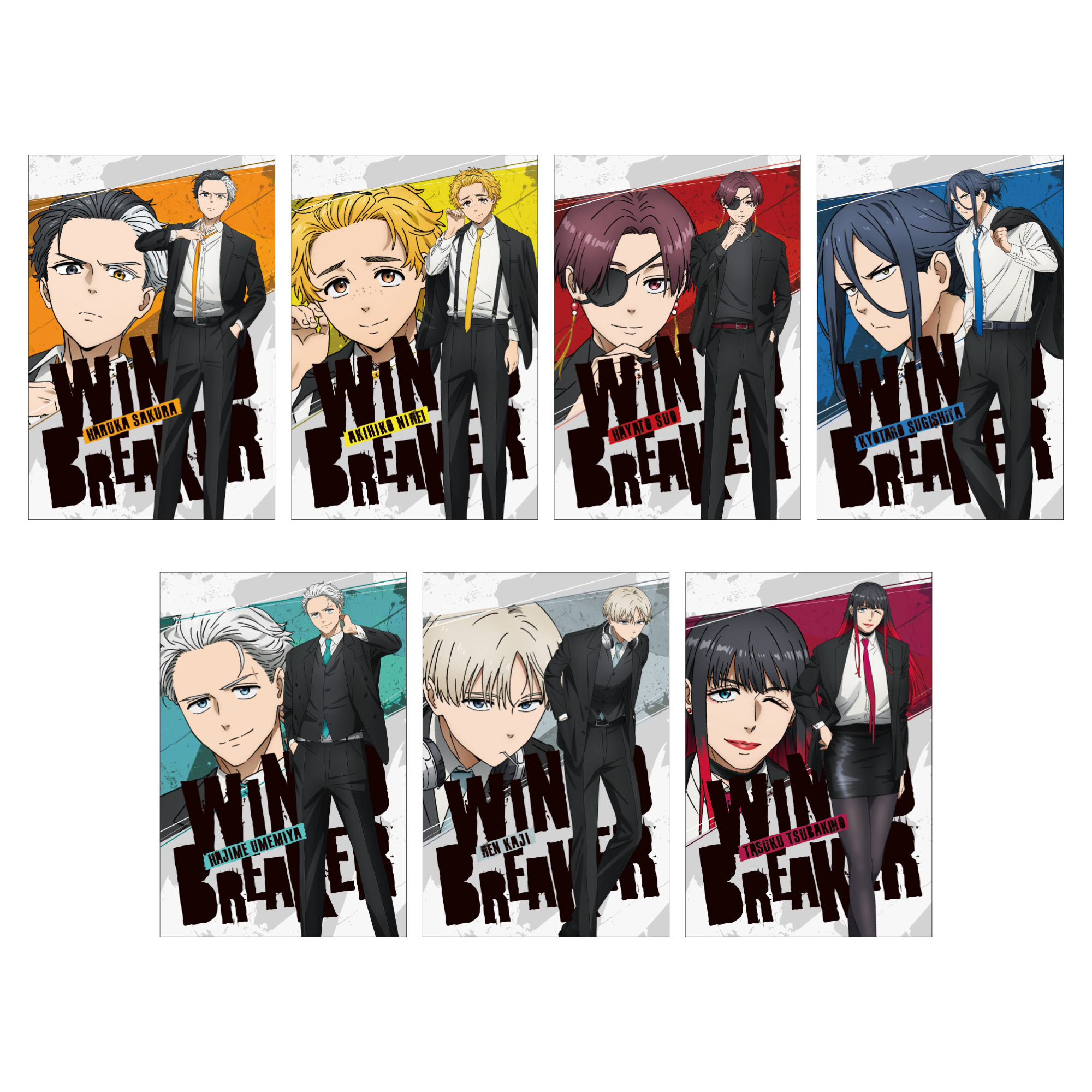 WIND BREAKER 1-14巻 & POST CARD 6種類 WIND BREAKER 1-14巻 & POST CARD 6種類