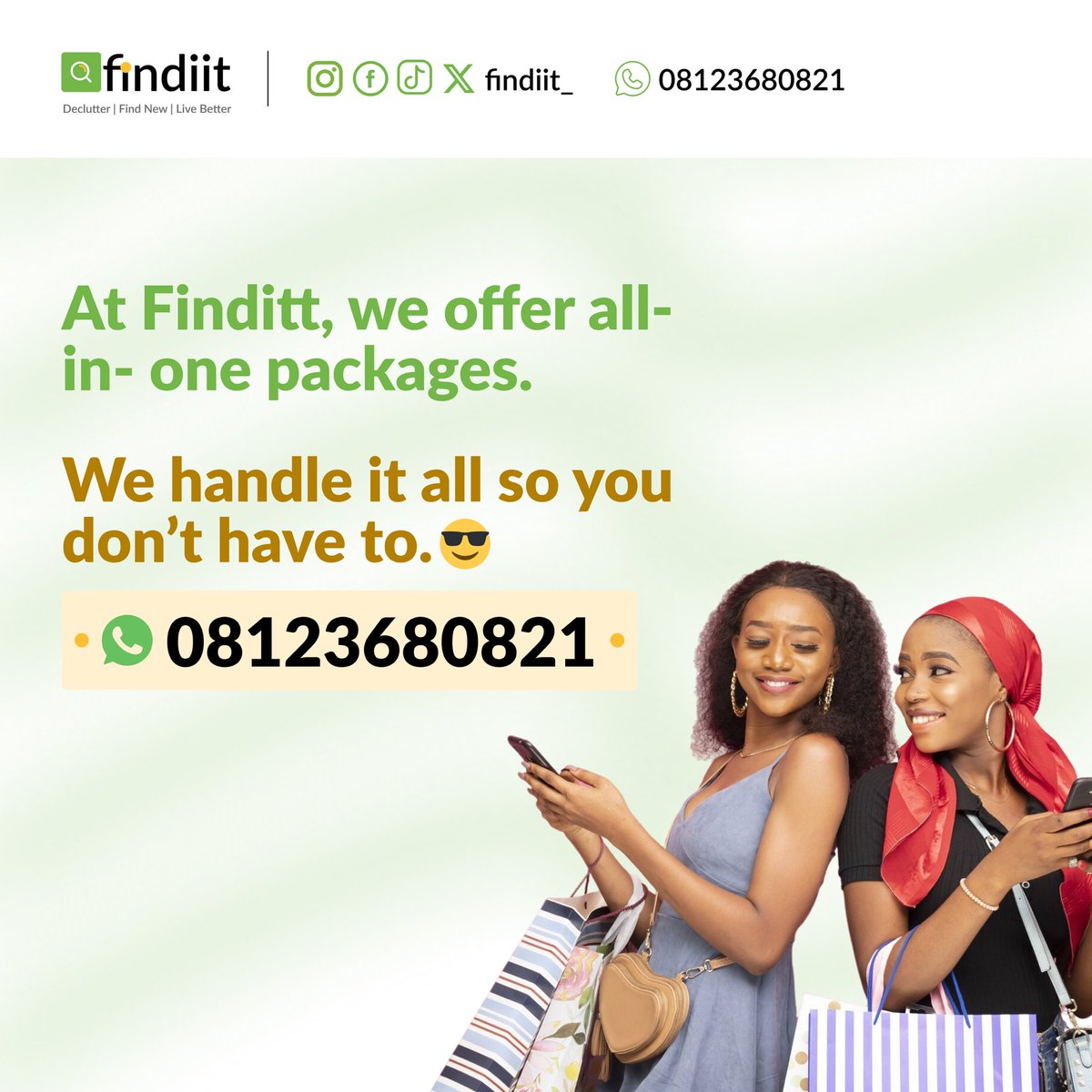 findiit_'s tweet image. Let us do the stress for you while you get paid with ease📍 

#declutterlagos #explore #sellandearn
