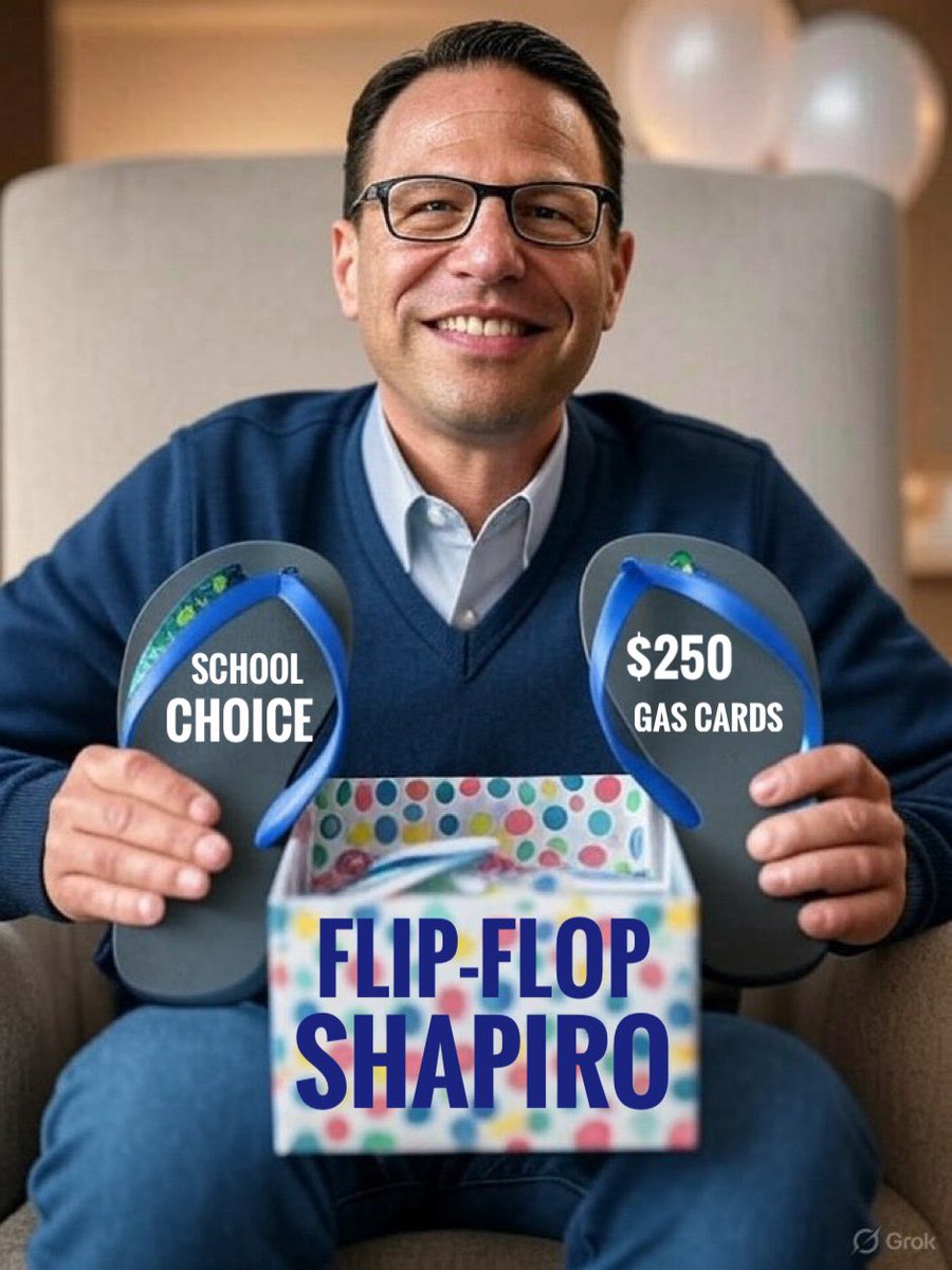 realdealtransam's tweet image. Pennsylvanians should never ever forget how many times that @GovernorShapiro has flipped flopped on his campaign promises just to satisfy his wealthy donors