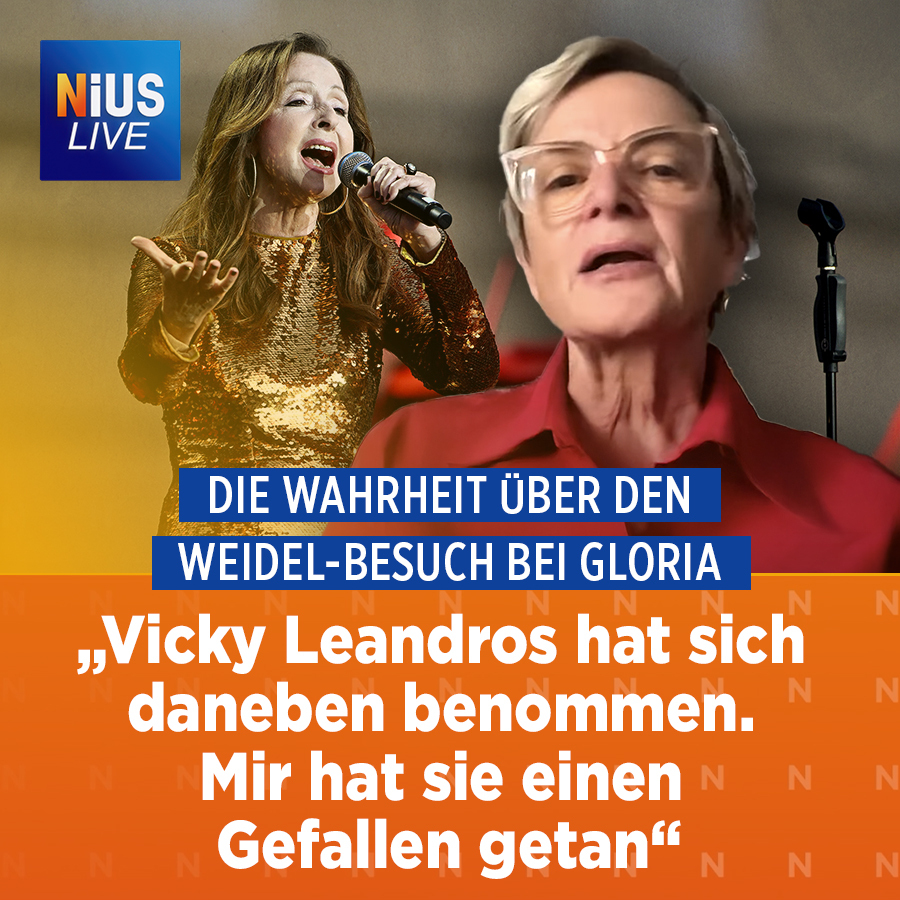 niusde_'s tweet image. Alice Weidel von Gloria von Thurn und Taxis AUSGELADEN! Nette Schlagzeile – aber so war es nicht. Was am Abend des Vicky-Leandros-Konzerts wirklich passierte, berichtete die Fürstin vorhin bei NIUS Live. Unbedingt anschauen:
nius.de/nius-live/news…