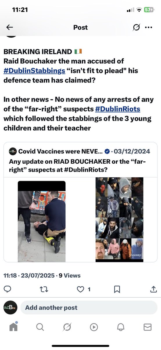 duzBme's tweet photo. What’s the chances Paul Doyle the man accused  #LiverpoolAttack won’t “be fit to plead” on his next appearance before the courts in August? https://t.co/2E5IZ8UbCi