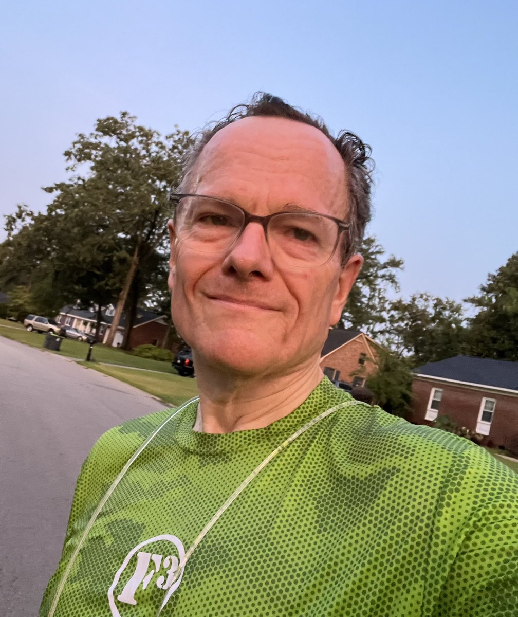 Marty McClellan (@palmettoscot) on Twitter photo 1 PAX posts <a href="/f3struggle/">@F3Struggle</a> for 6 miles along St Andrews Road in some ridiculous humidity.
Tunes provided by <a href="/OzzyOsbourne/">Ozzy Osbourne</a>
<a href="/F3LakeMurray/">F3 Lake Murray</a> 1 PAX posts <a href="/f3struggle/">@F3Struggle</a> for 6 miles along St Andrews Road in some ridiculous humidity.
Tunes provided by <a href="/OzzyOsbourne/">Ozzy Osbourne</a>
<a href="/F3LakeMurray/">F3 Lake Murray</a>