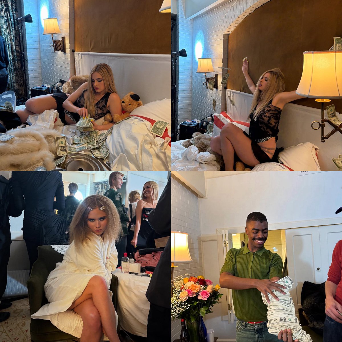 AddisonBase's tweet image. 📸 | Addison Rae and her team dazzle at New York’s Bowery Hotel, captured by Tyrell Hampton.