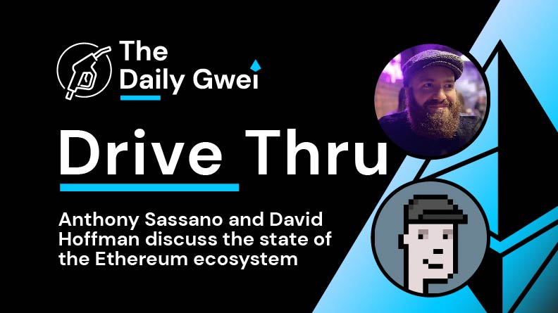 sassal0x's tweet image. The latest @thedailygwei Drive Thru with @TrustlessState is ready for your viewing! 🚗
This episodes topics:
- David's concerns and hopes for Ethereum 🤔
- Layer 1 value capture 🤓
- ETH as a Store of Value 🪙
- and much more ➕
Watch 👇
youtu.be/CN-YjqzBoMM