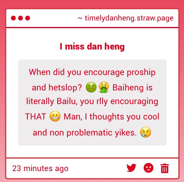 timely_danheng's tweet image. I cant tell if this is satire or not lmao
You know two characters can exist in one canvas without being ship art right? Fyi, nothing i post is ship art unless i tag the damn ship 👍