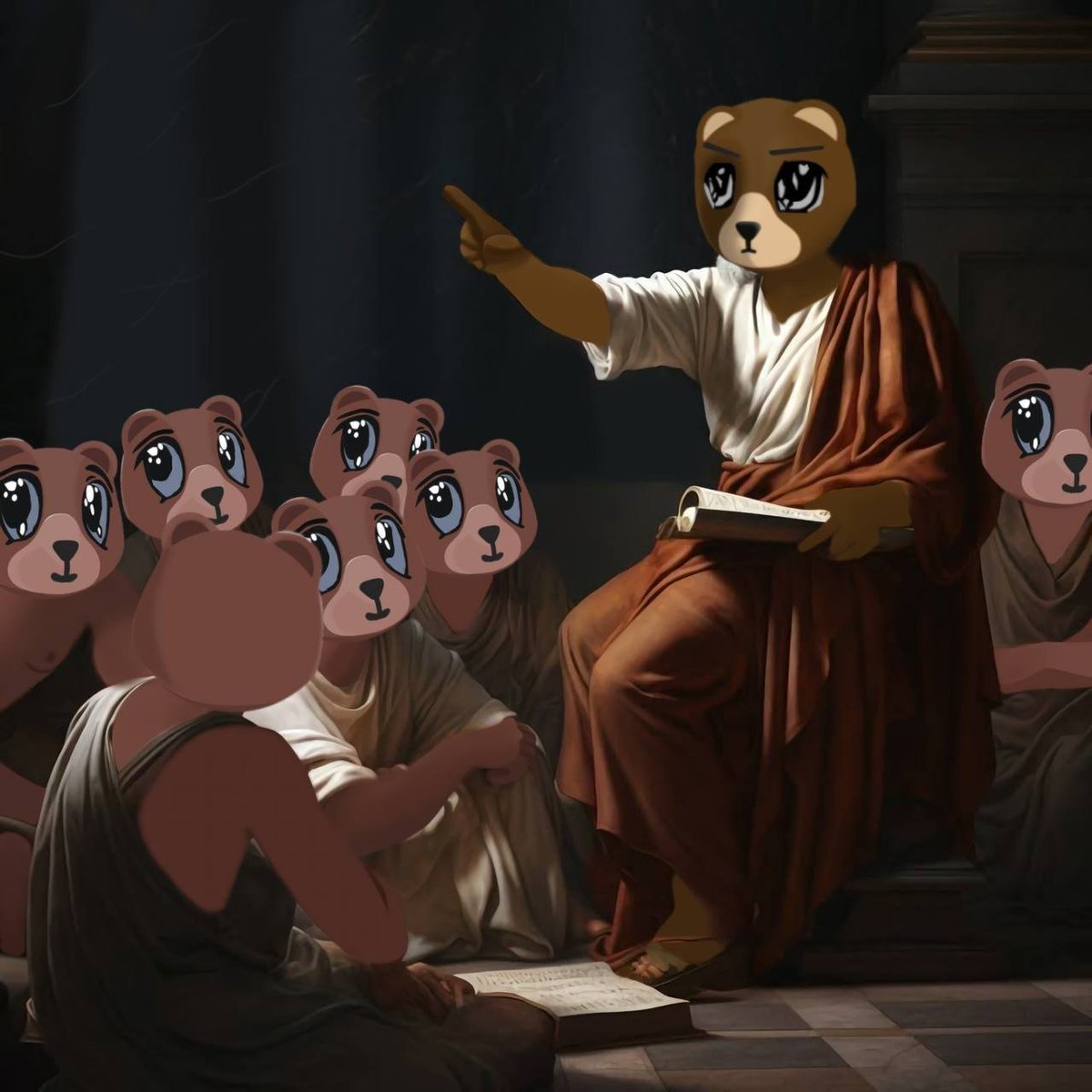 steady teddys 🧸⛓️ (@steadyteddys) on Twitter photo and on the 7th day
teddy said let the flippening begin 
ted bless and on the 7th day
teddy said let the flippening begin 
ted bless