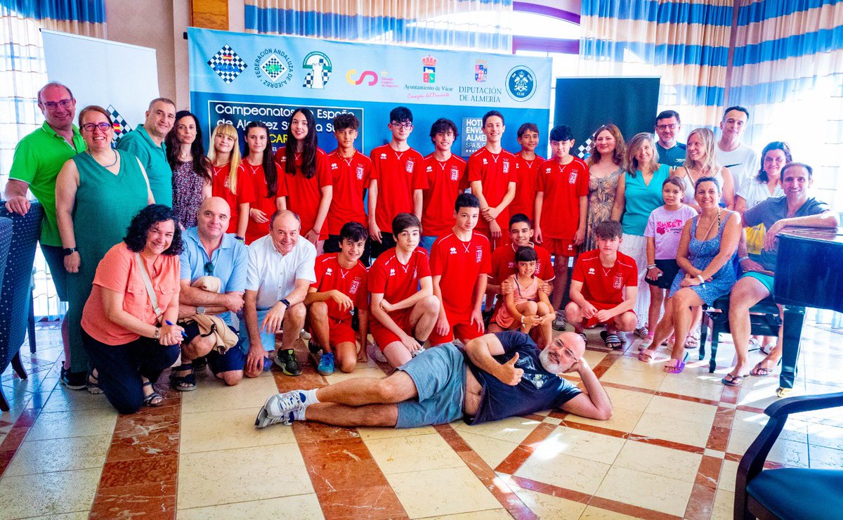🎖️Campeonato de España de Jóvenes
     Categoría Sub 16.
🎖️Del 20 al 25 de Julio.
🎖️Lugar: Hotel Envía Almería Spa &amp; Golf    
     (Vícar).
🎖️Más información: feda.org 
Día 4.