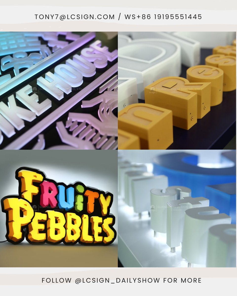 LCSignOfficial's tweet image. ✨Pictures of LC Product from customers
💪Thanks for supporting LC SIGN
🎁Have a nice day!

#lcsign #ledletter #neonsign #lightbox #RetailStoreSignage #CustomStoreSigns