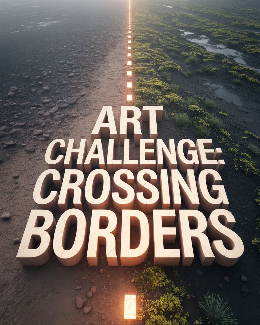 muriellondon's tweet image. 🌍✨ AI ART CHALLENGE: CROSSING BORDERS
Theme: Go beyond the visible lines, physical, emotional, or imagined. Whether it's crossing into new lands, identities, or realities, your art should reflect a shift, a crossing, a transformation.
🏁 Like, repost, and tag your friends.…