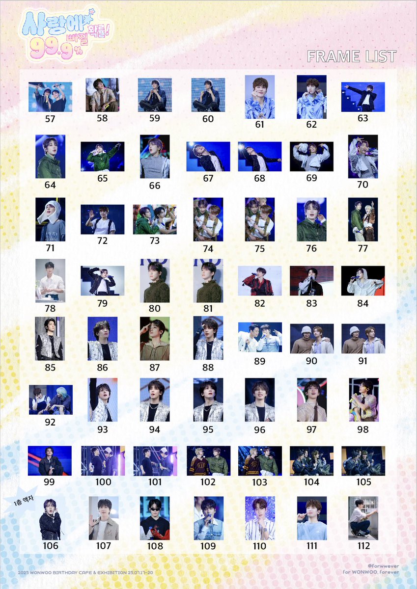 codezeroww's tweet image. 2025 WONWOO B-DAY CAFE

♡ ━━━━━━━━━━━┓
┃ 사랑에 빠질 확률 99.9% !   ⚯̮
┗━━━━━━━━━━━┛━★

통신 판매 : 25.07.23 - 25.08.10

⭑ 액자 tmm.im/p/49437
⭑ 굿즈 tmm.im/p/49641

#RT 추첨 슬로건을 드립니다 ♡
#원랑지수100퍼센트 #lovewwfor100