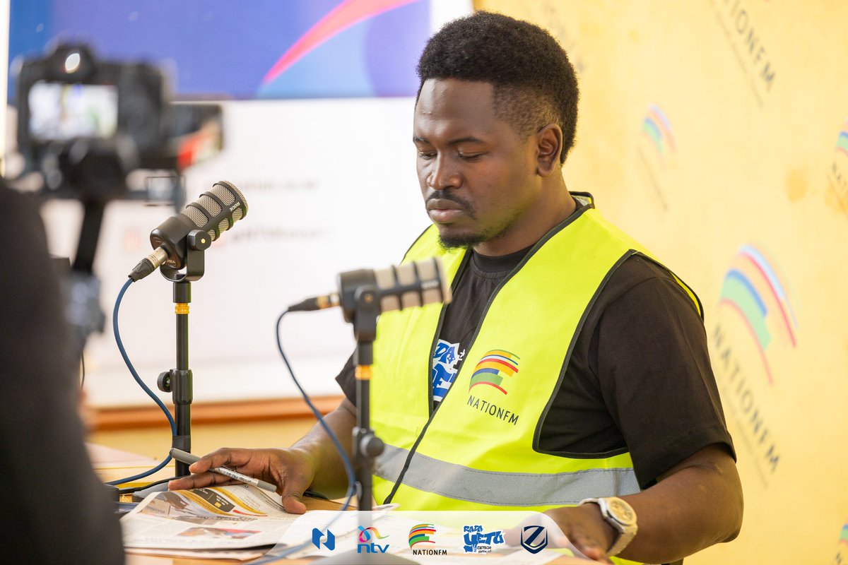 RadaYetuKe's tweet photo. @NationFmKE FM  ilikuwa live on air kwa ground, hosted by @BrianAseli, na students waliparticipate wakiongea juu ya how they cope with their mental health.

#RadaYako #RadaYetu #RadaYaZetech https://t.co/086W098J3M