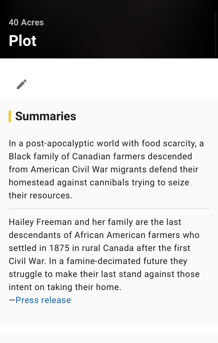 SpicyCorn777's tweet image. just watched 40acres
this might be movie of the year‼️ came out july 4
in love with this female actor from the movie shes 🇩🇴