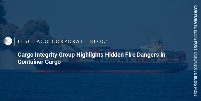 Cargo misdeclaration and improper packing remain leading causes of incidents at sea. Our new #blog post explores the risks of fire-initiating cargoes and how global safety standards help protect the #supplychain: monkeylink.co/f8a7ed

#LeschacoCorporateBlog #dangerousgoods