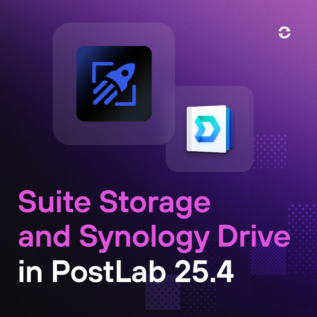 hedgeforvideo's tweet photo. PostLab Pro just got a serious storage upgrade — now with full support for Suite Studios and Synology Drive.
https://t.co/rYwGBFyDYp
#DaVinciResolve #AbletonLive #FinalCutPro #PostLab #VideoEditing #SynologyDrive #PostProductionWorkflow #SuiteStudios #EditingWorkflow https://t.co/CmpS3u9Jxc