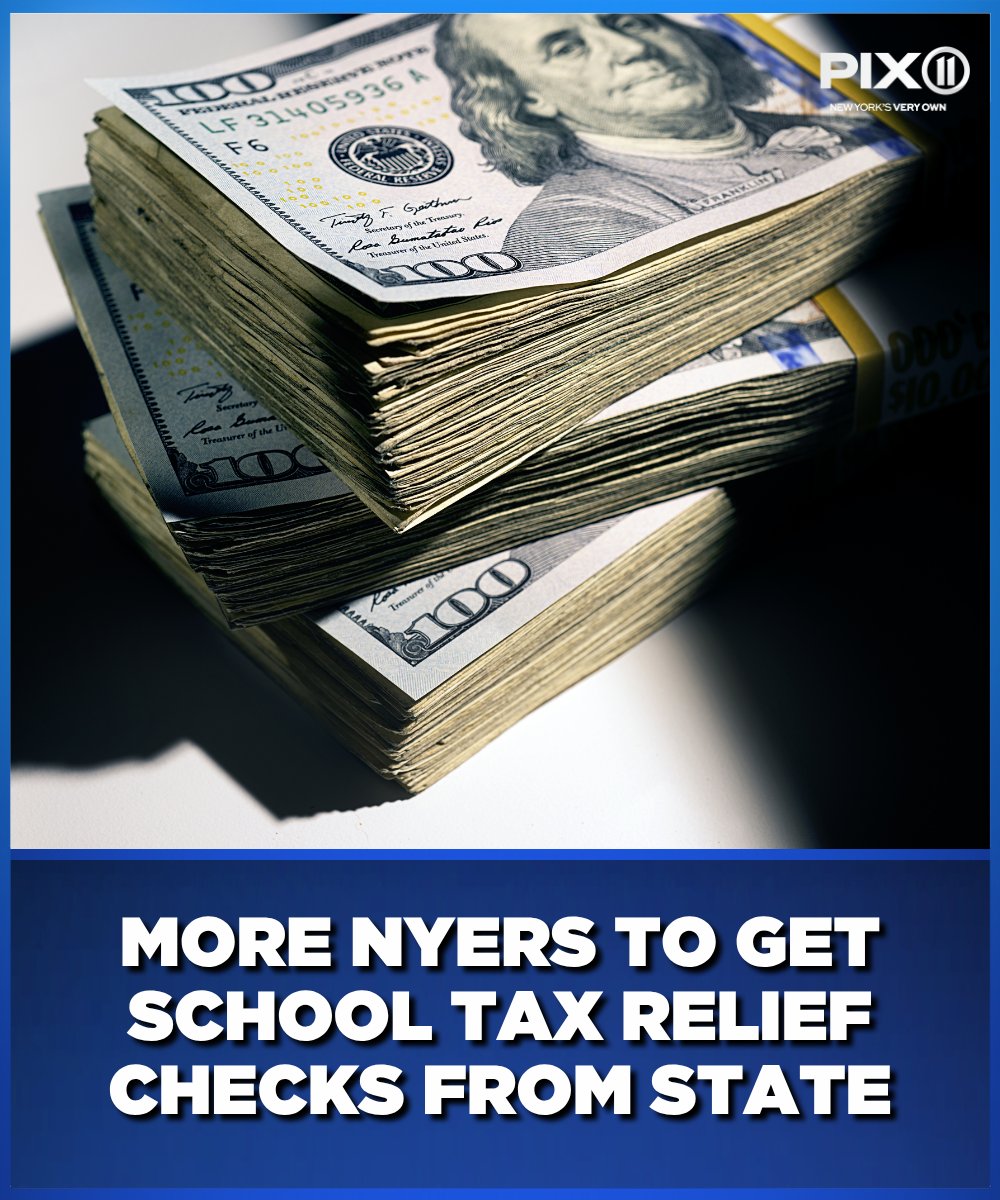 PIX11News's tweet image. You may want to start checking your mailbox soon – the state could be sending you a check!
Find out more: pix11.com/news/politics/…