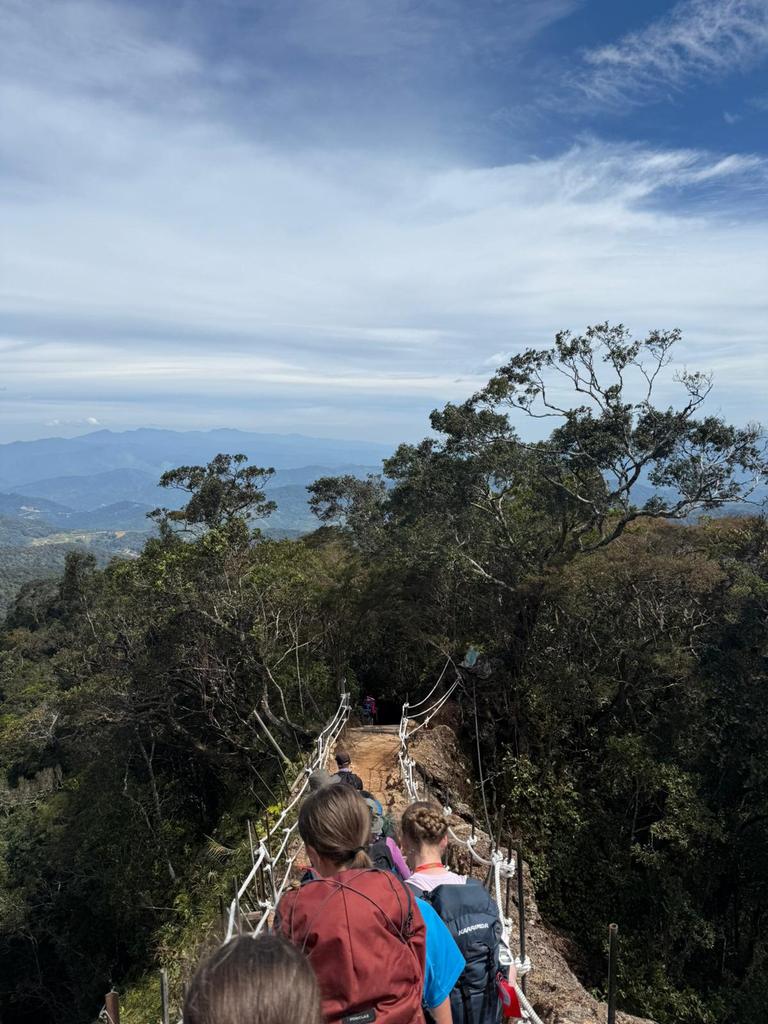 Team 2 on their way to the summit of Mount Kinabalu in Borneo. A very challenging trek, but they supported and encouraged each other all the way. Well done Team 2, awesome achievement!