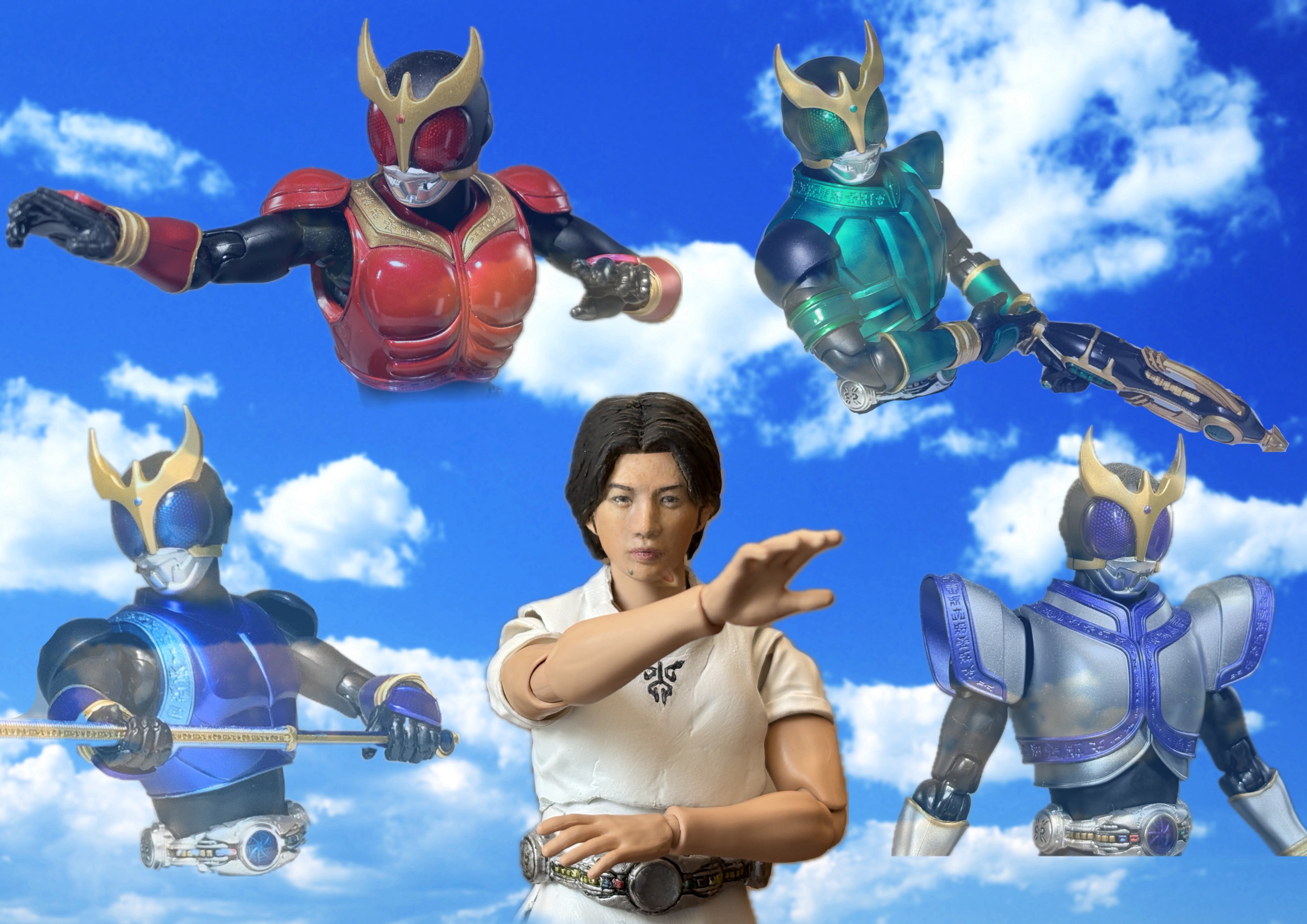 クウガ展 あそーとフィギュア 2種 仮面ライダークウガ25周年記念 超クウガ展」東京会場で受注する