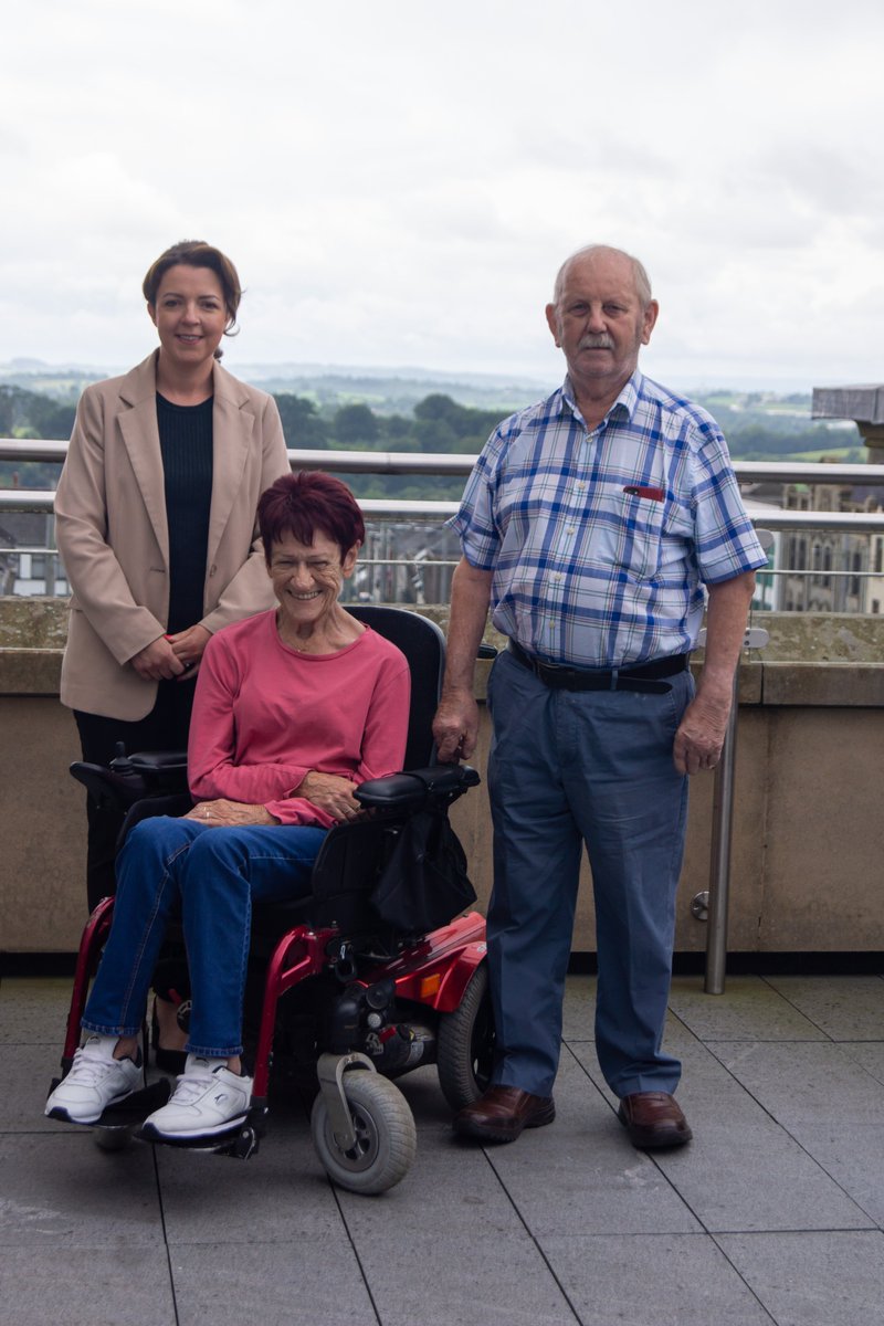 deptinfra's tweet image. Infrastructure Minister Liz Kimmins has paid tribute to the staff and the Board of Shopmobility Mid Ulster for helping to keep local communities connected.
Minister was speaking as she visited the Shopmobility Mid Ulster branch in Dungannon today which offers mobility equipment…