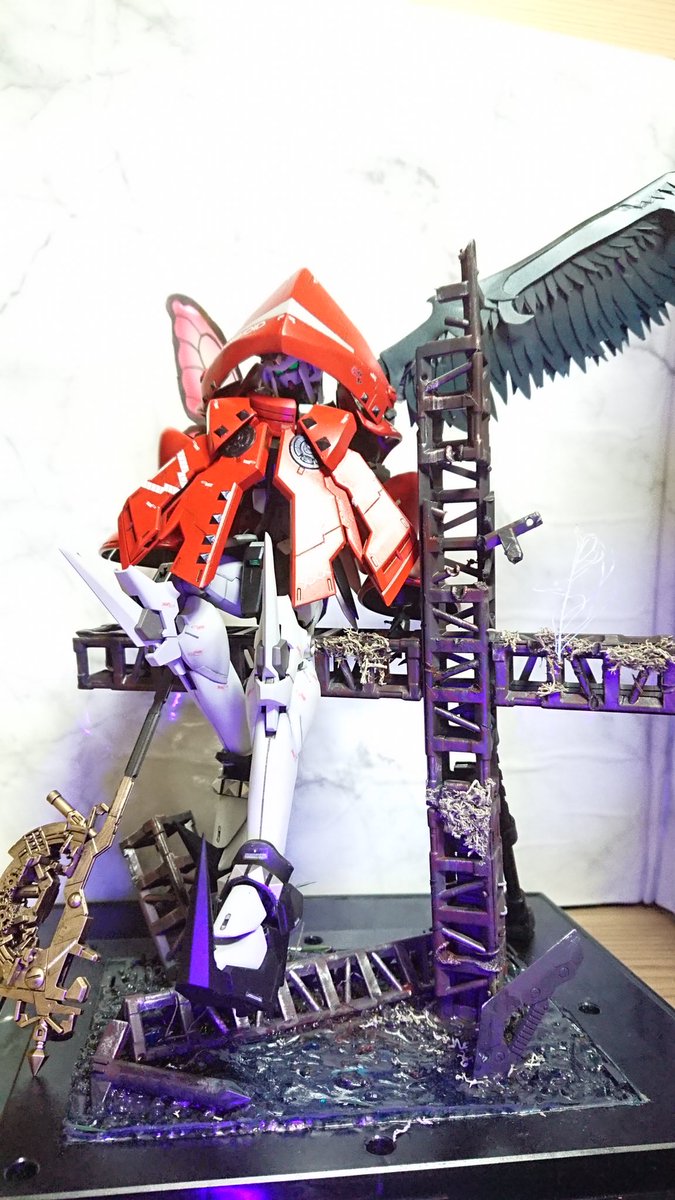 TANCHIChit96714's tweet image. #これを見た人は自分の看板機体の画像を貼れ
僕のオリジナルはフードキャラクター!ガンプラの女子化を広めたい(*´-`)
スクラッチも好きです😊