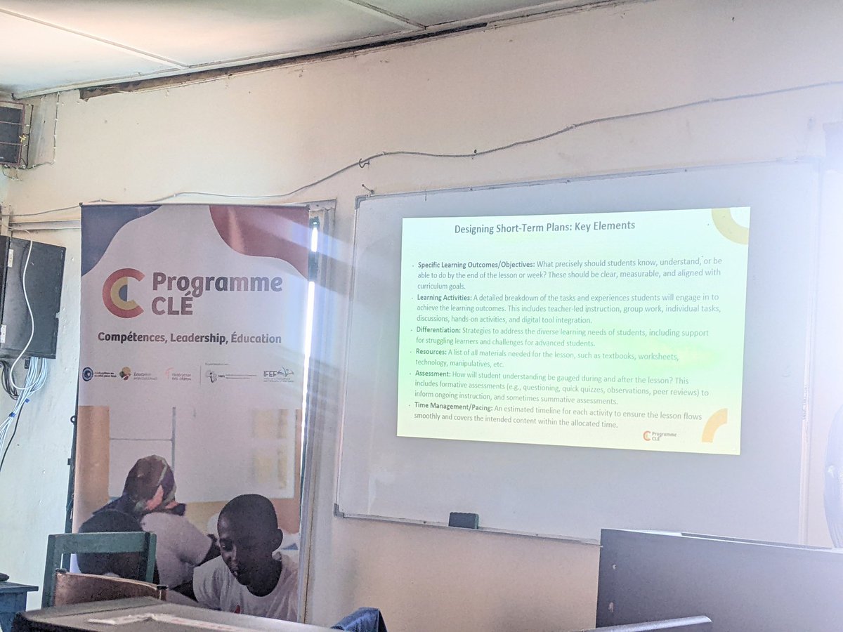 EcoleSSJT's tweet image. Today at @EcoleSSJT, we focused on equipping our teachers with essential knowledge and skills for effective course planning throughout the academic year in this digital age.
These efforts aim to ensure our students receive a well-prepared and future-focused education.