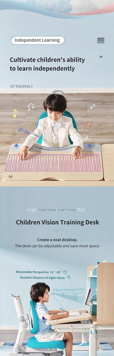GMYD_2002's tweet image. Introducing the YueZhe Children&apos;s Desk and Chair Set! 🪑📚 Ergonomically designed for comfort and creativity, this non-toxic furniture supports healthy posture for study and play. Transform your child&apos;s space and watch them thrive! 🌟

#ErgonomicDesign #HealthyLearning #SafePlay