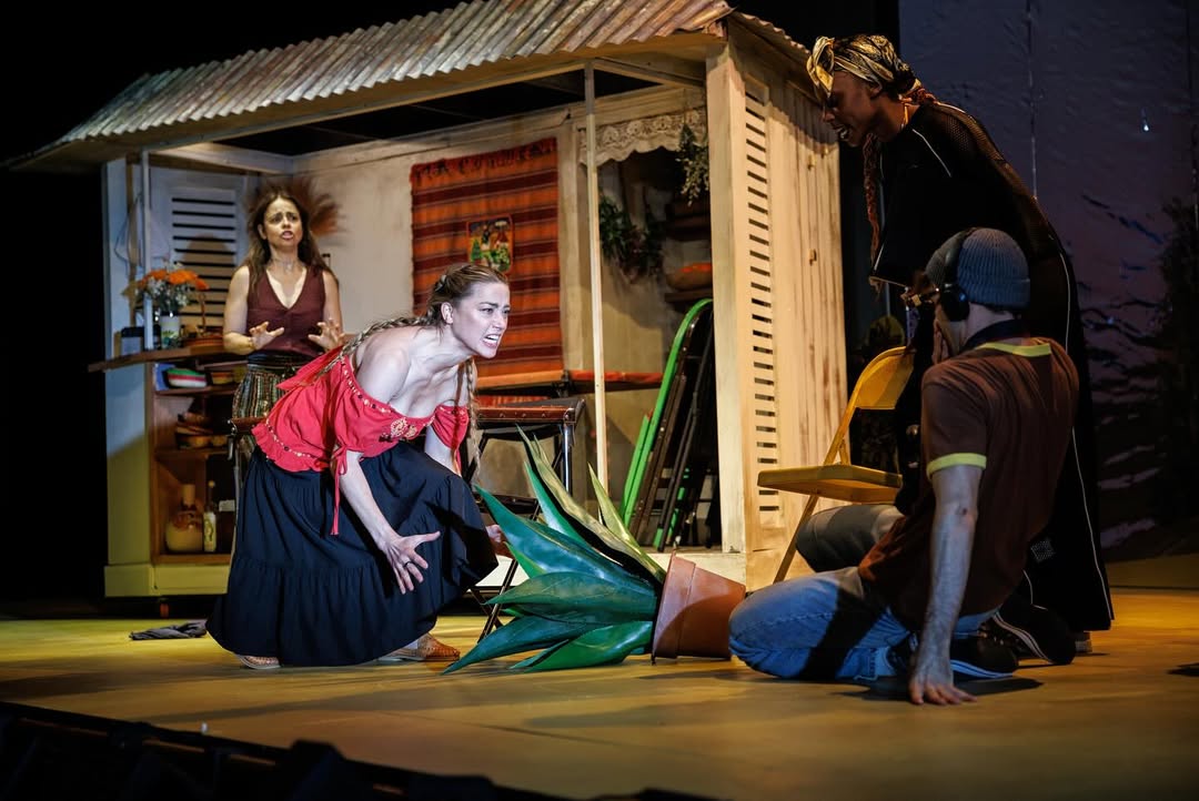 artsaheard's tweet image. amber heard as genevieve in "spirit of the people" play.