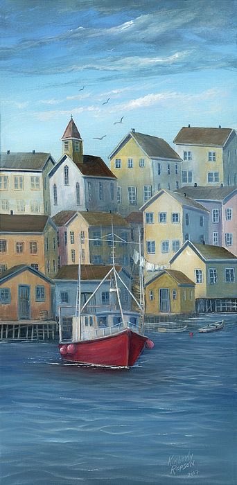 HWarlow's tweet image. Good Morning.
I’ve been having trouble posting art today so I’ve had to find another way to do it
Newfoundland artist Kimberley Ropson Fine Art America site for more
