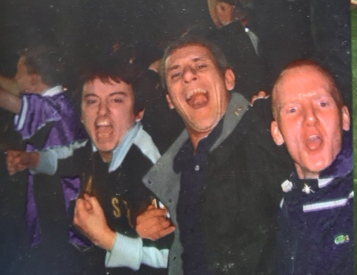 bcfcarchive's tweet image. Blues at Millwall, 2002 playoff. #BCFC