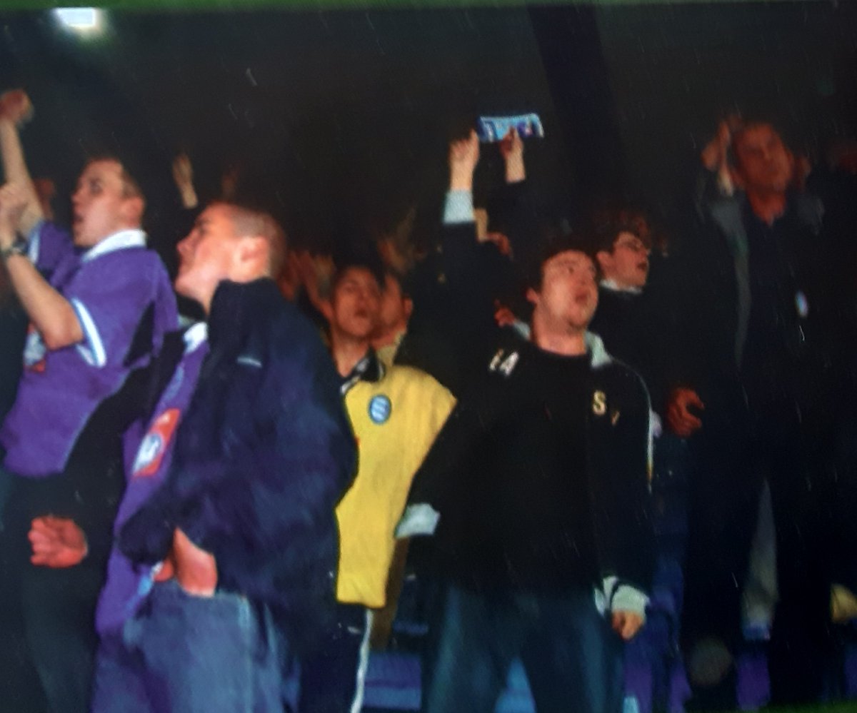 bcfcarchive's tweet image. Blues at Millwall, 2002 playoff. #BCFC