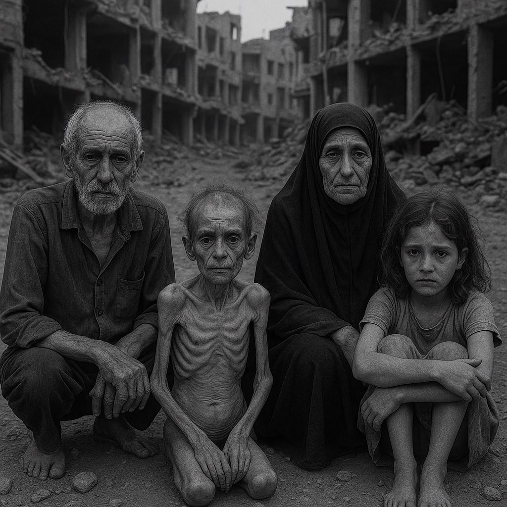 Modar_Faisal's tweet image. لم أرَ في أي مكان على وجه الأرض هذا الكمّ من وجوه الموت:
إن لم تقتلك القذائف، ستقتلك المسيّرات.
وإن نجوت، فهناك رصاص الجنود.
وإن أفلتّ من الرصاص، فالموت في نقص الدواء.
وإن نجوت من كل ذلك…
ستموت جوعًا.
غزة تباد ولا رجاء إلا بالله وحسبنا الله ونعم الوكيل
#غزة
#فلسطين…