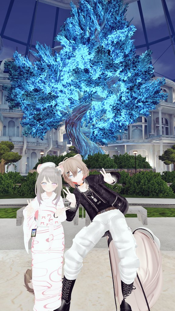 VRC_miccchi's tweet image. Vketの東京・ハワイ以外のワールドにも行ってきました♪
とても綺麗なワールドばかりで、出展するのにテーマがあったことを初めて知りました✨
どれもテーマに沿った出展がされていて、ウインドウショッピングしてる気分で楽しかったです🐱
研究所のホラーには行ってません！
 #VRChat