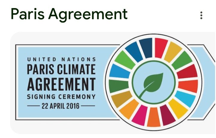 JimThom90458694's tweet image. The Paris Agreement in a con.
The hint is the rainbow circle.
Which the logo of the evil WEF