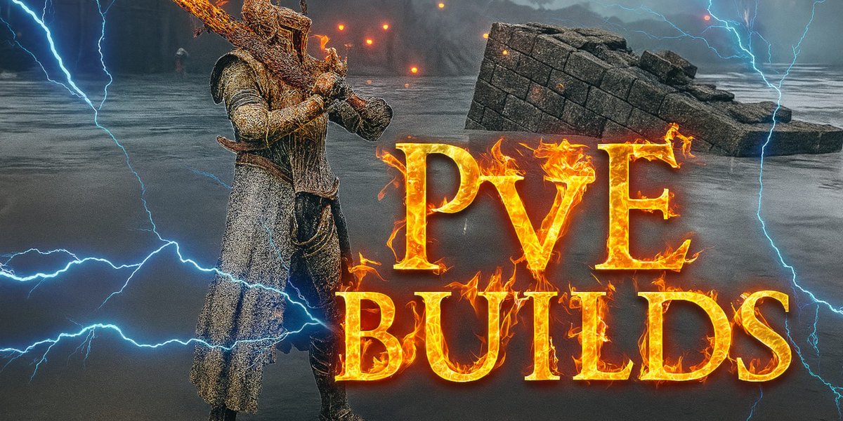 seven_swords's tweet image. The Strongest PvE Builds in Elden Ring #gaming #eldenring - sevenswords.uk/best-pve-build…