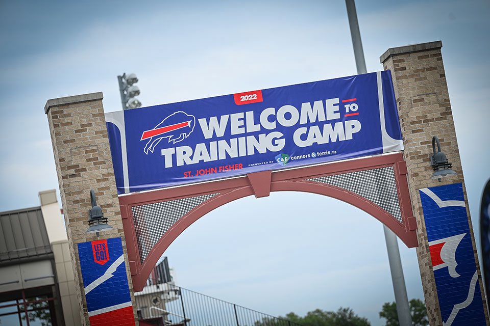 BillscastPod's tweet image. Buffalo Bills training camp kicks off today at 9:45 a.m.
What are you most excited to see play out during the Bills stay at St. John Fisher