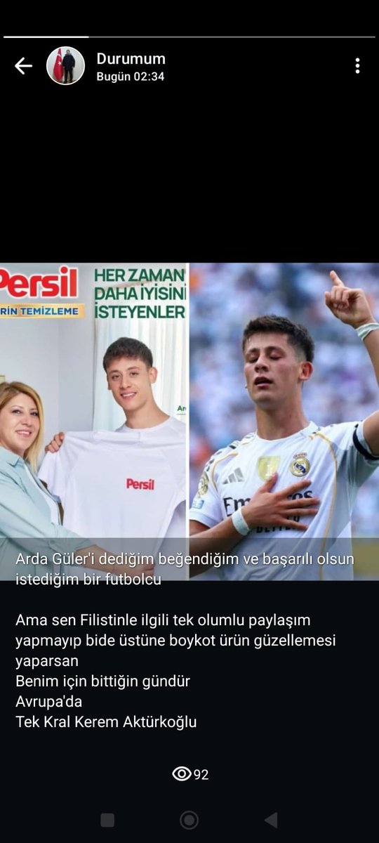 t_ozr34's tweet photo. @10ardaguler  yakışmadı 
Gözümüzdende , gönlümüzdende düştün . https://t.co/V3G9ZCsIHu