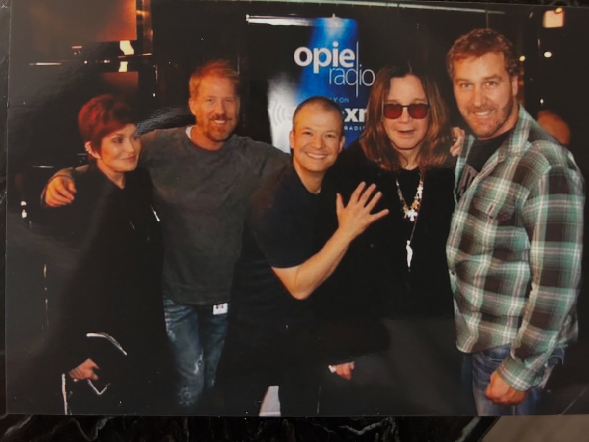 Mrjimflorentine's tweet image. Interviewing @OzzyOsbourne and @MrsSOsbourne in 2015 on the @OpieRadio and @JimNorton show. I want to thank Opie and Jim because they would always have me in studio when Ozzy was coming in because they knew I was such a huge fan.