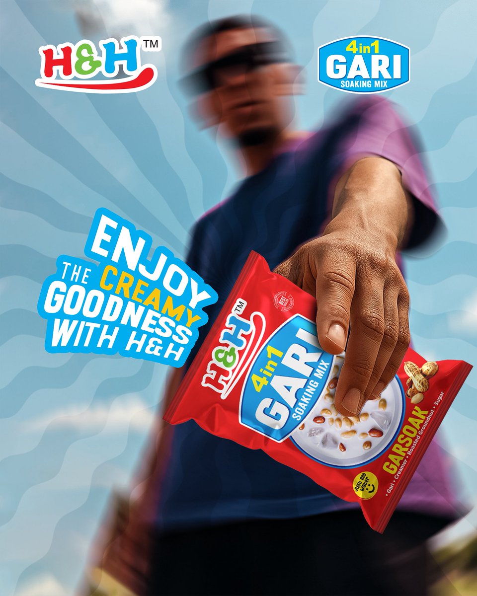 hnh_garimix's tweet photo. Come let’s dive into the creamy bliss of H&H 4in1 Gari Mix
#HH #handh #h&hgariMix #handhGariMix #handhGariSoak #gariMix
#newGariMix #hAndh #gariProductionInGhana
#foryou https://t.co/Qt8j9jm2bX