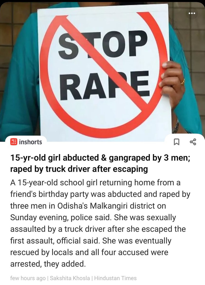 divya_gandotra's tweet image. Either crime has genuinely increased in Odisha after BJP came to power…
Or the media & police are finally doing their job by exposing what was always hidden.
But one thing’s clear:
After Jammu, now Odisha is also turning into a breeding ground for criminals.
And that’s…