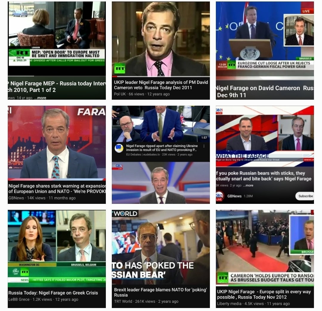 nickreeves9876's tweet image. The Russians nutured Farage as a useful fascist tool. Without him, there would have been no Brexit.
