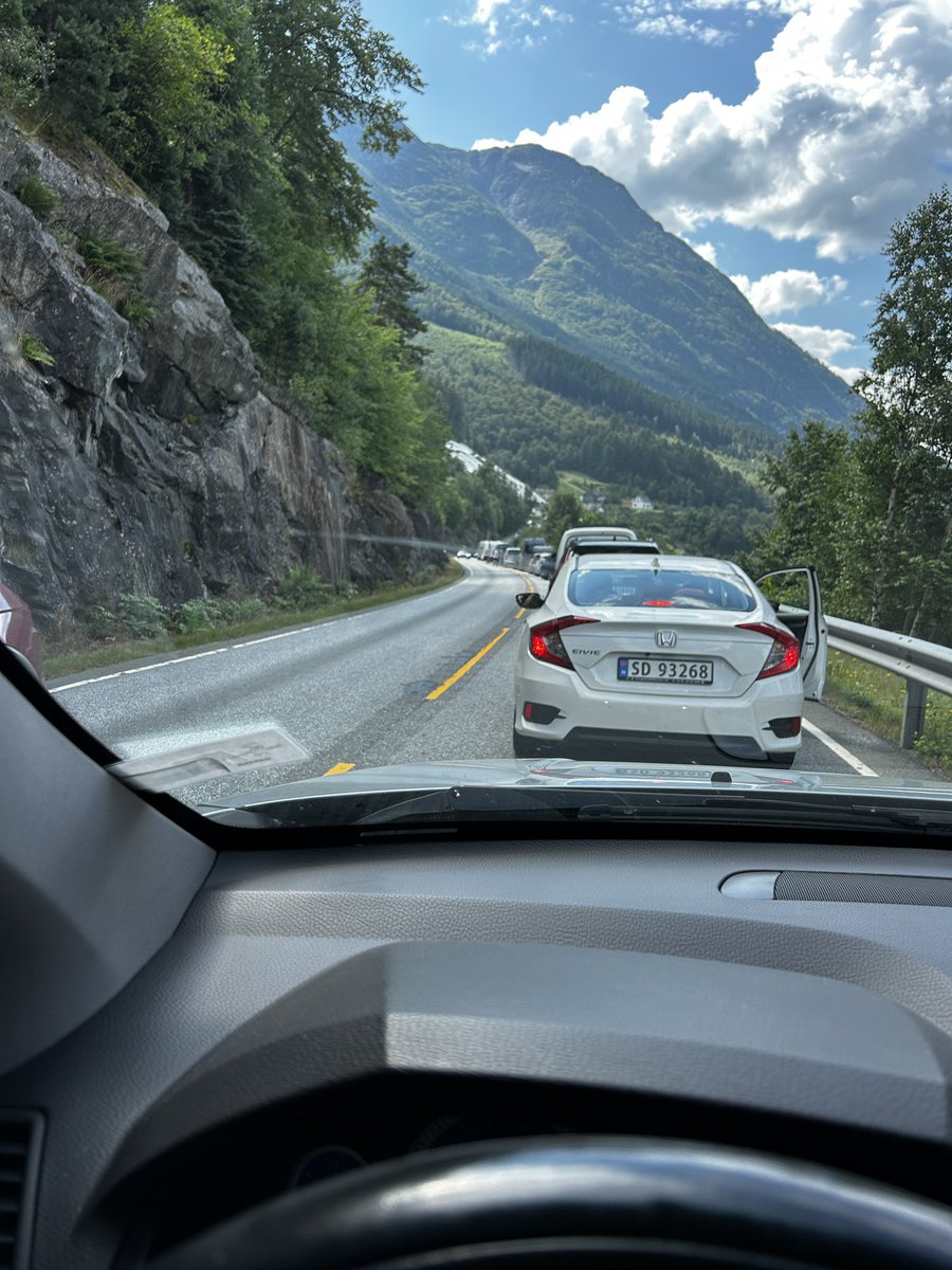 Ferie i Norge =manuell dirigering 😂😂😂