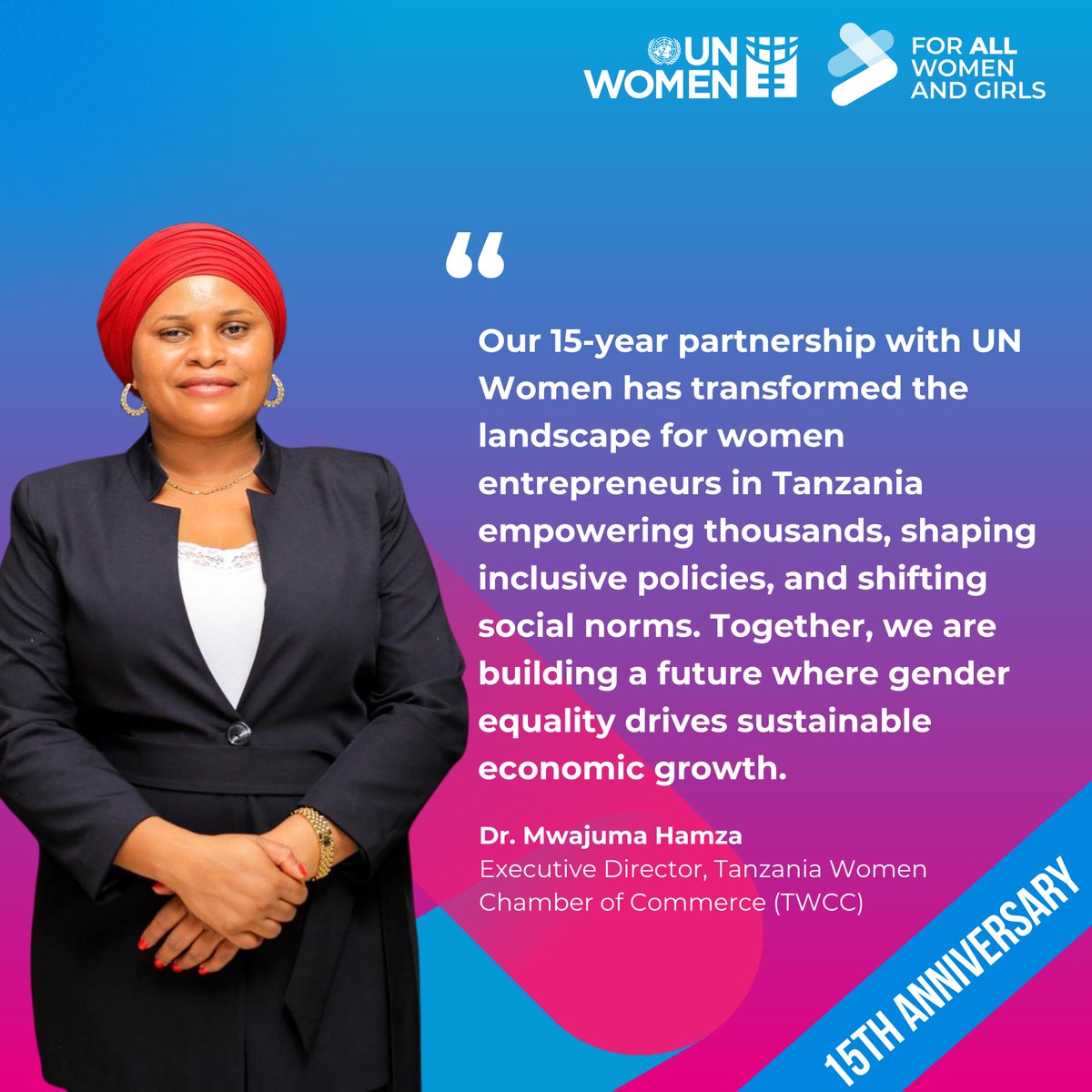 unwomentanzania's tweet image. We’re grateful for our longstanding partnership with @TanzaniaWomen, which continues to strengthen women’s economic empowerment and leadership across Tanzania - equipping women entrepreneurs with essential tools to thrive and drive inclusive growth.